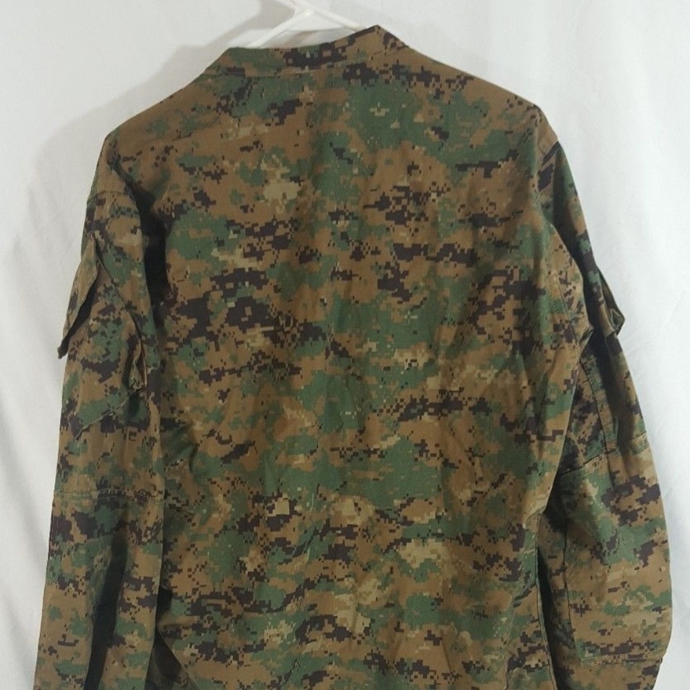 Tru-Spec Digital Camo Jacket Green Size Medium Lng - Picture 2 of 4